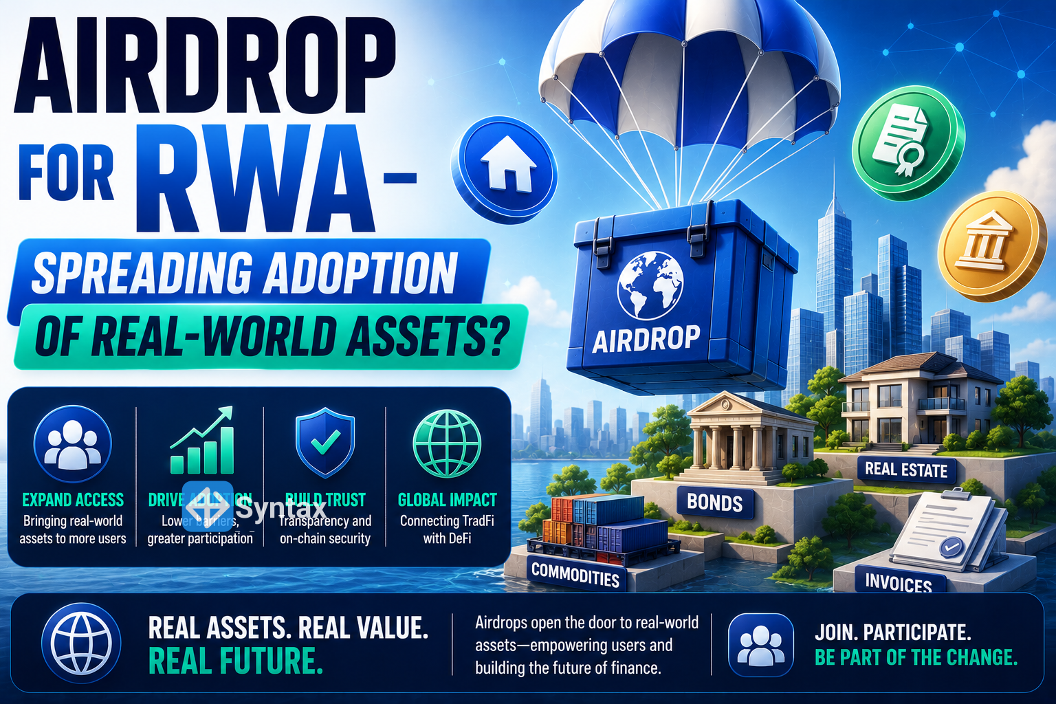 Airdrop for RWA – Spreading Adoption of Real-World Assets? - Syntax Verse