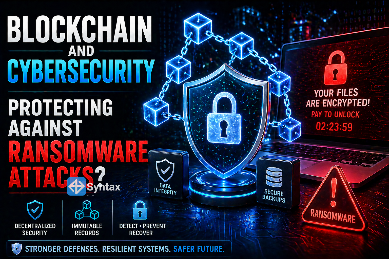 Blockchain and Cybersecurity – Protecting Against Ransomware Attacks? - Syntax Verse