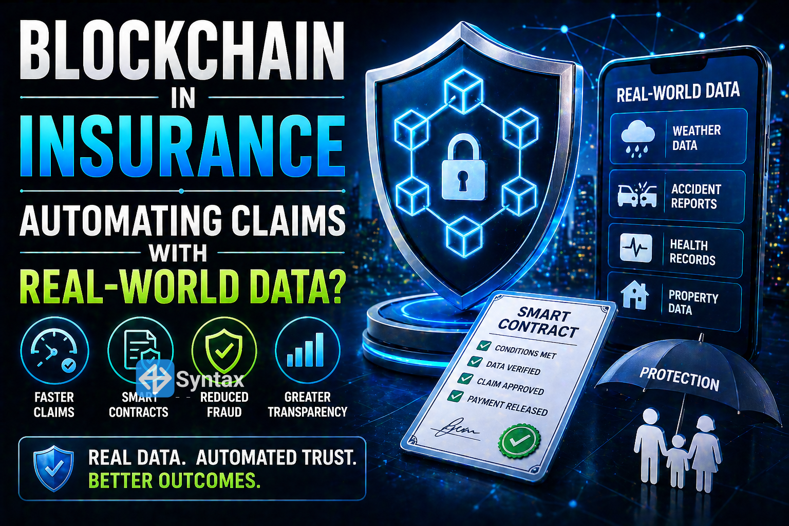 Blockchain in Insurance – Automating Claims With Real-World Data? - Syntax Verse