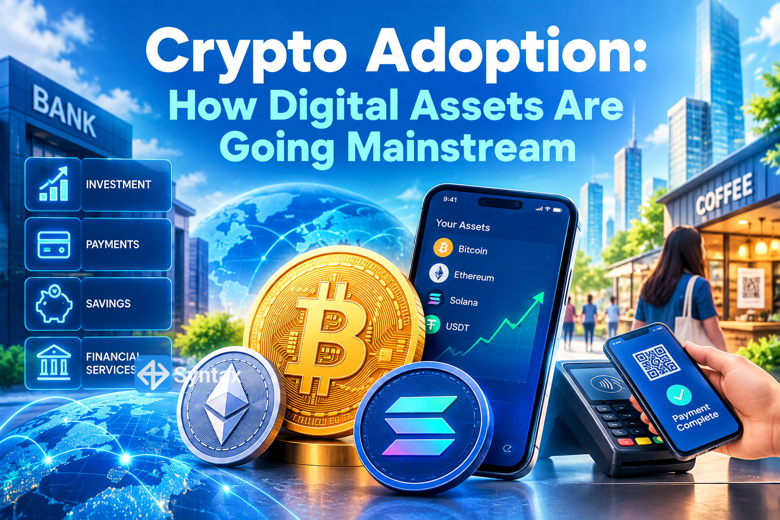 Crypto Adoption: How Digital Assets Are Going Mainstream - Syntax Verse