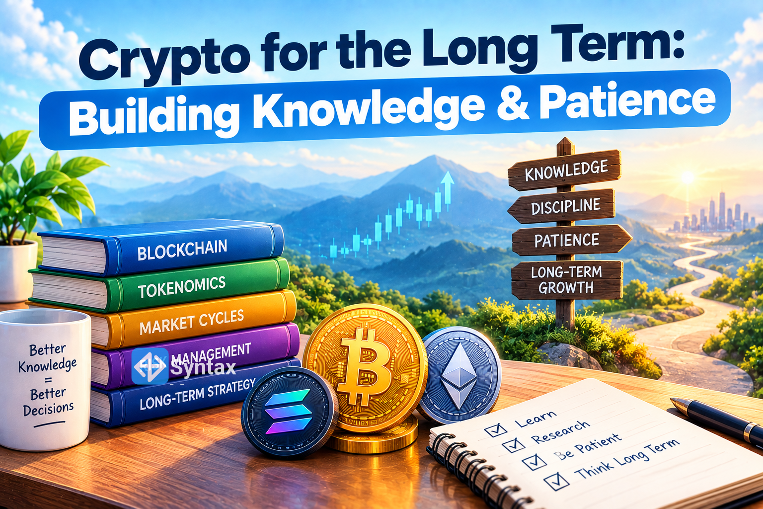 Crypto for the Long Term: Building Knowledge & Patience - Syntax Verse