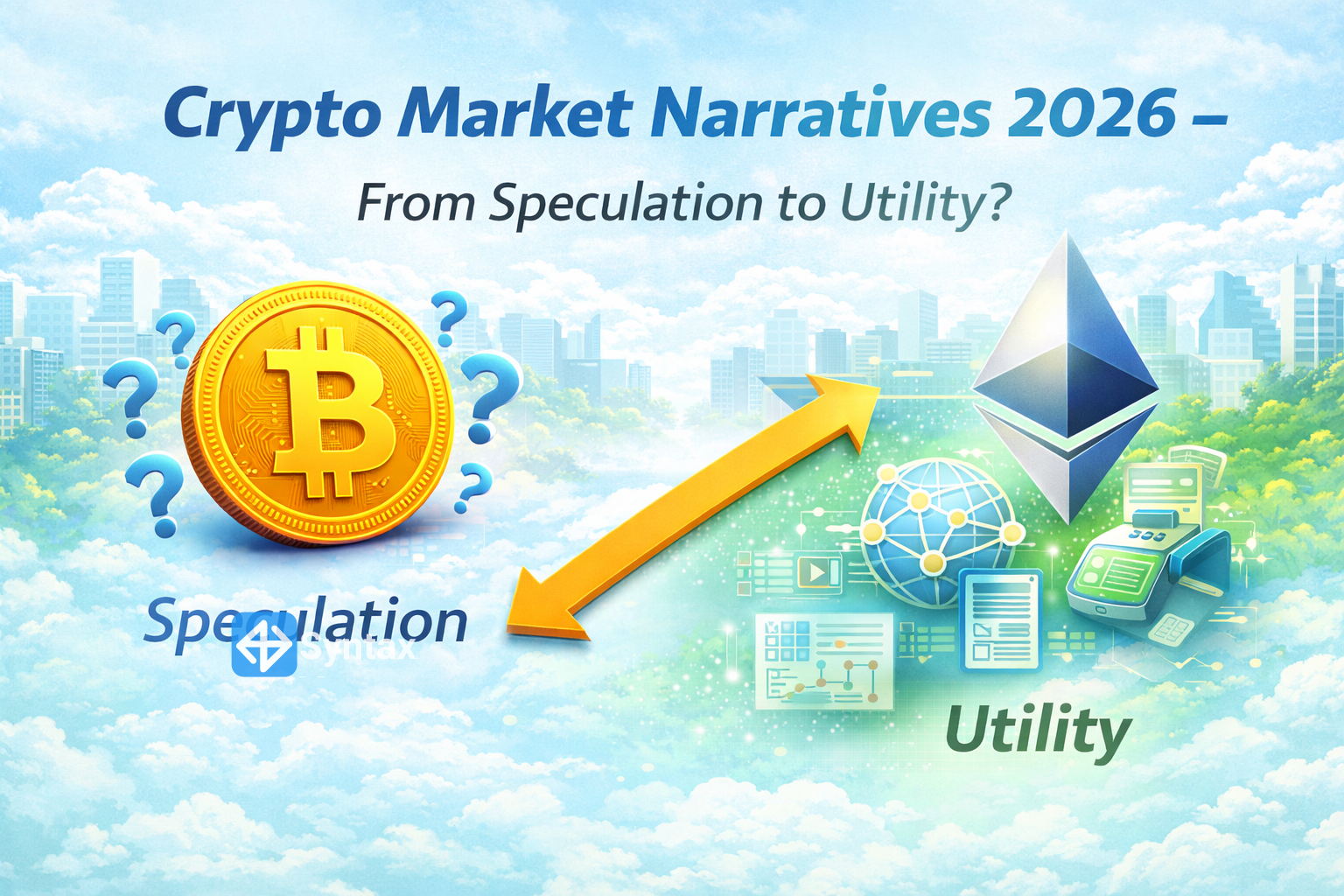 Crypto Market Narratives 2026 – From Speculation to Utility? - Syntax Verse