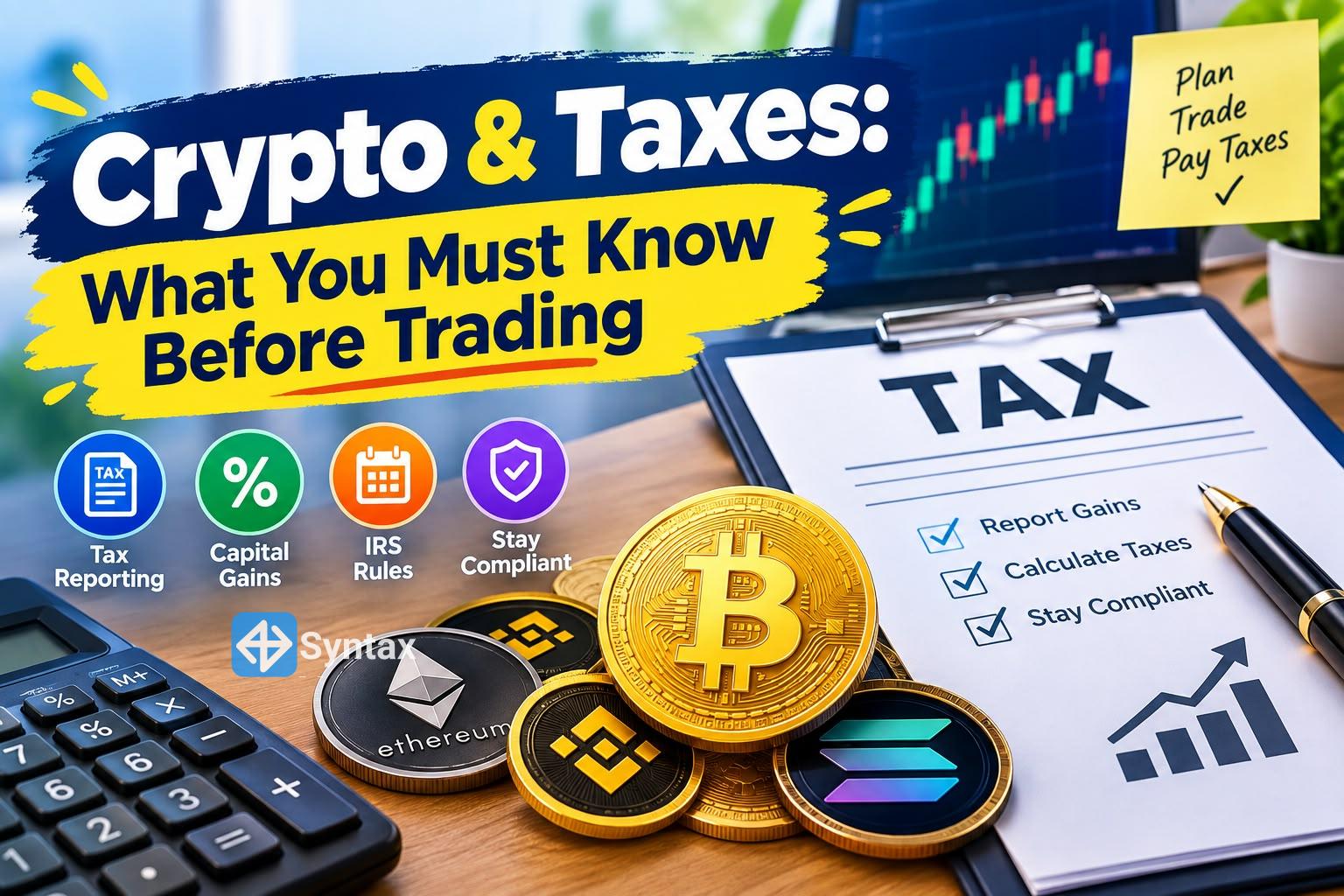 Crypto & Taxes: What You Must Know Before Trading - Syntax Verse