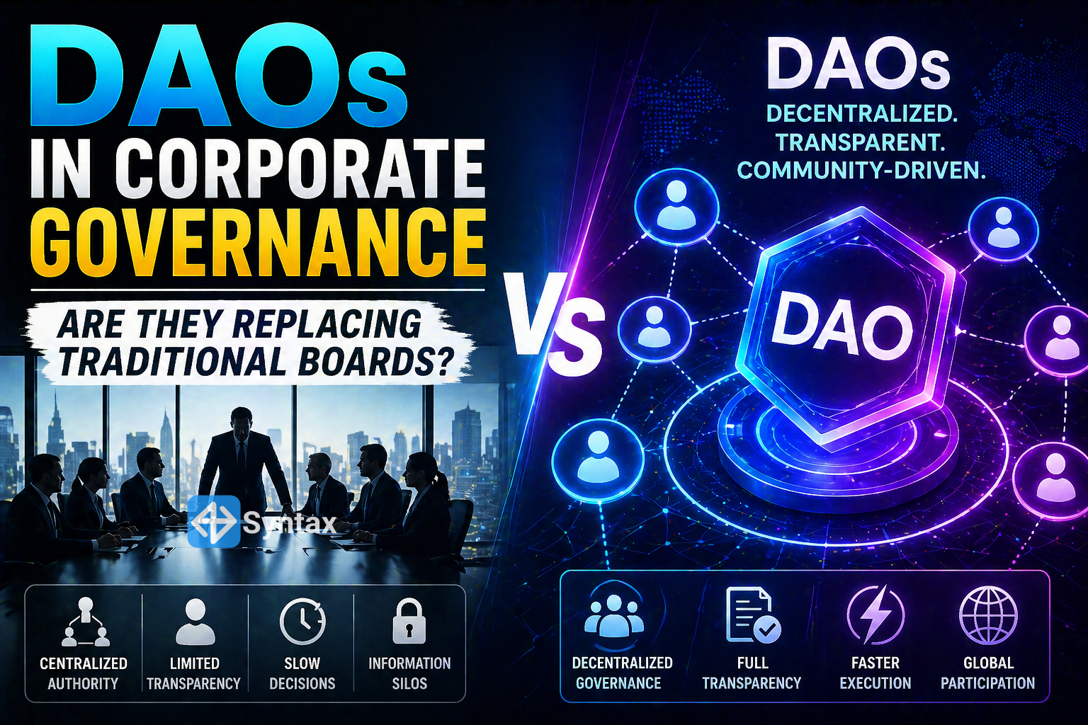 DAOs in Corporate Governance – Are They Replacing Traditional Boards? - Syntax Verse