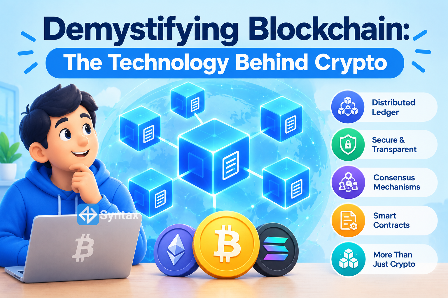 Demystifying Blockchain: The Technology Behind Crypto - Syntax Verse