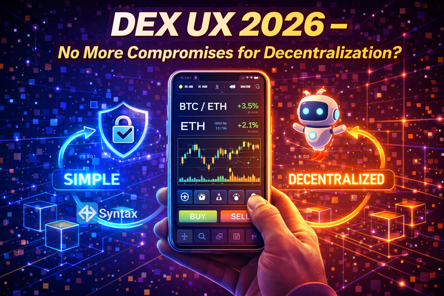 DEX UX 2026 – No More Compromises for Decentralization? - Syntax Verse