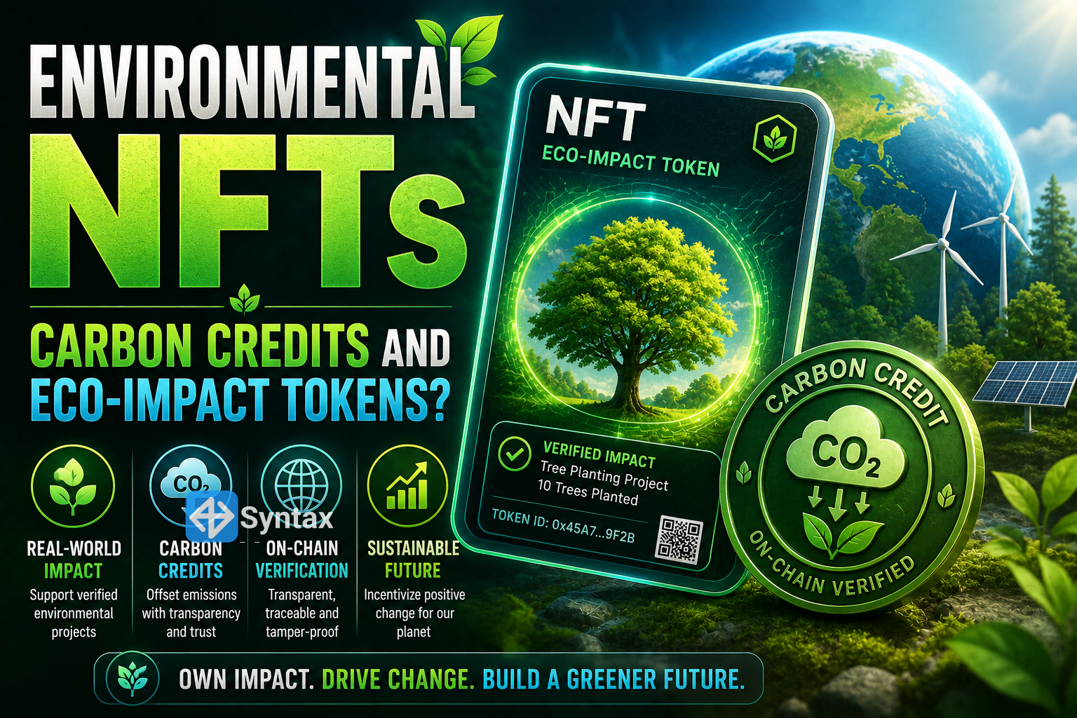 Environmental NFTs – Carbon Credits and Eco-Impact Tokens? - Syntax Verse