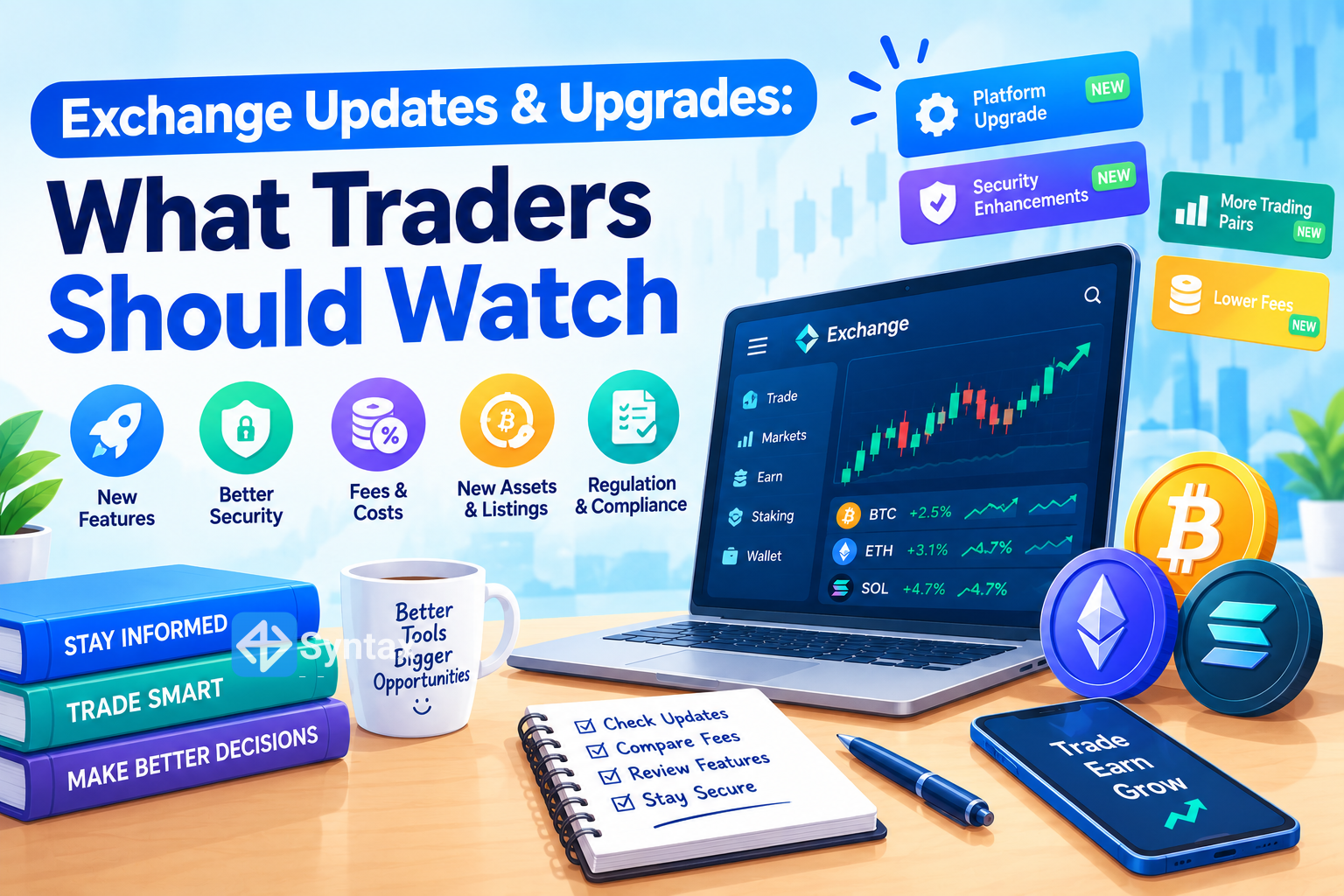 Exchange Updates & Upgrades: What Traders Should Watch - Syntax Verse