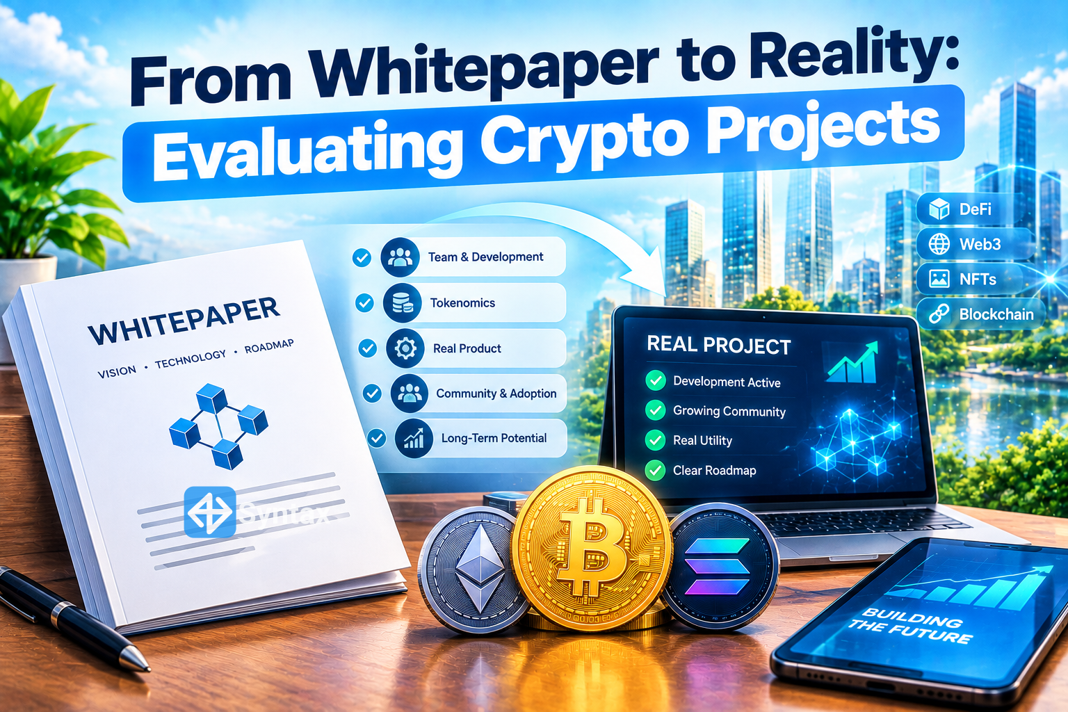 From Whitepaper to Reality: Evaluating Crypto Projects - Syntax Verse