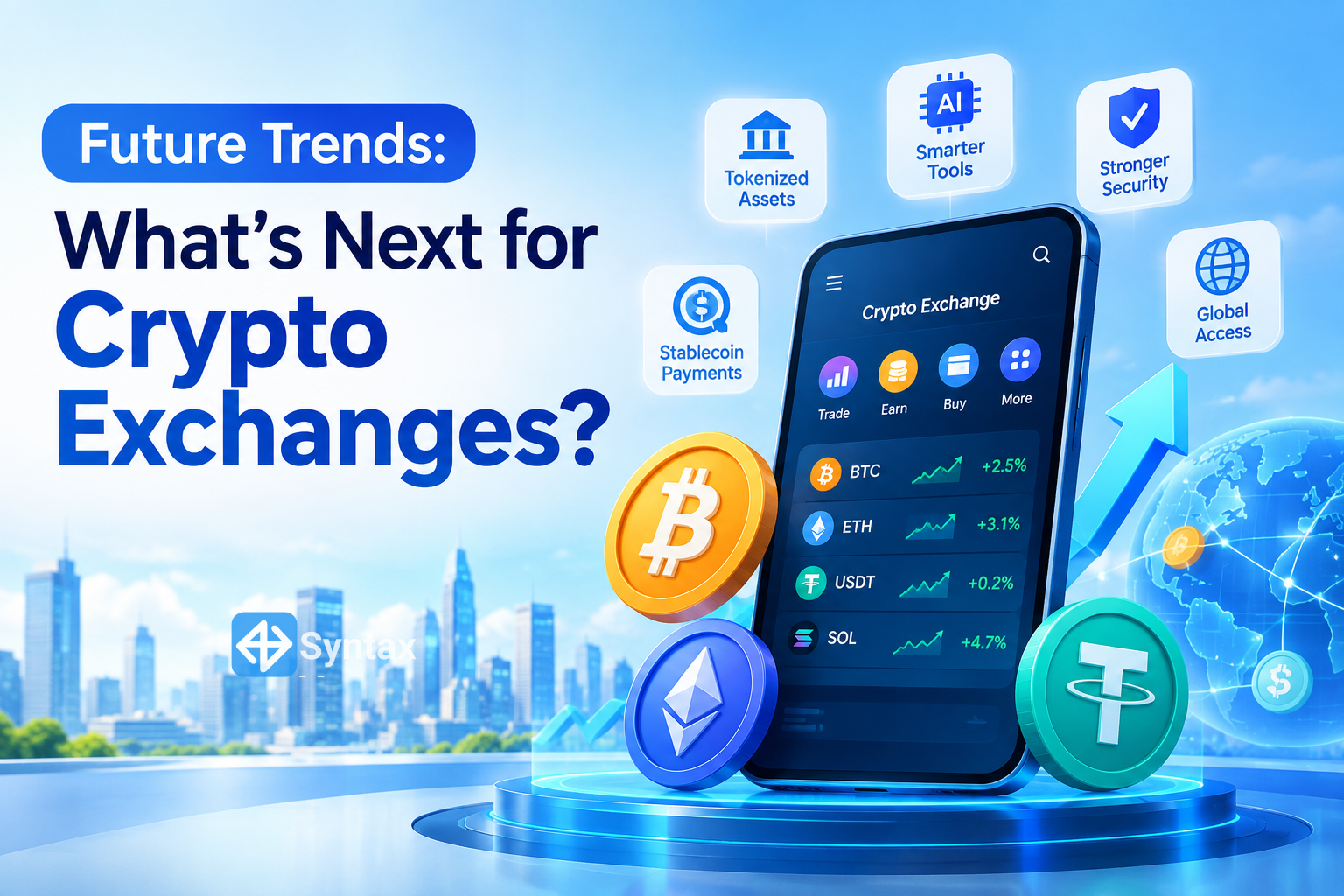 Future Trends: What’s Next for Crypto Exchanges? - Syntax Verse