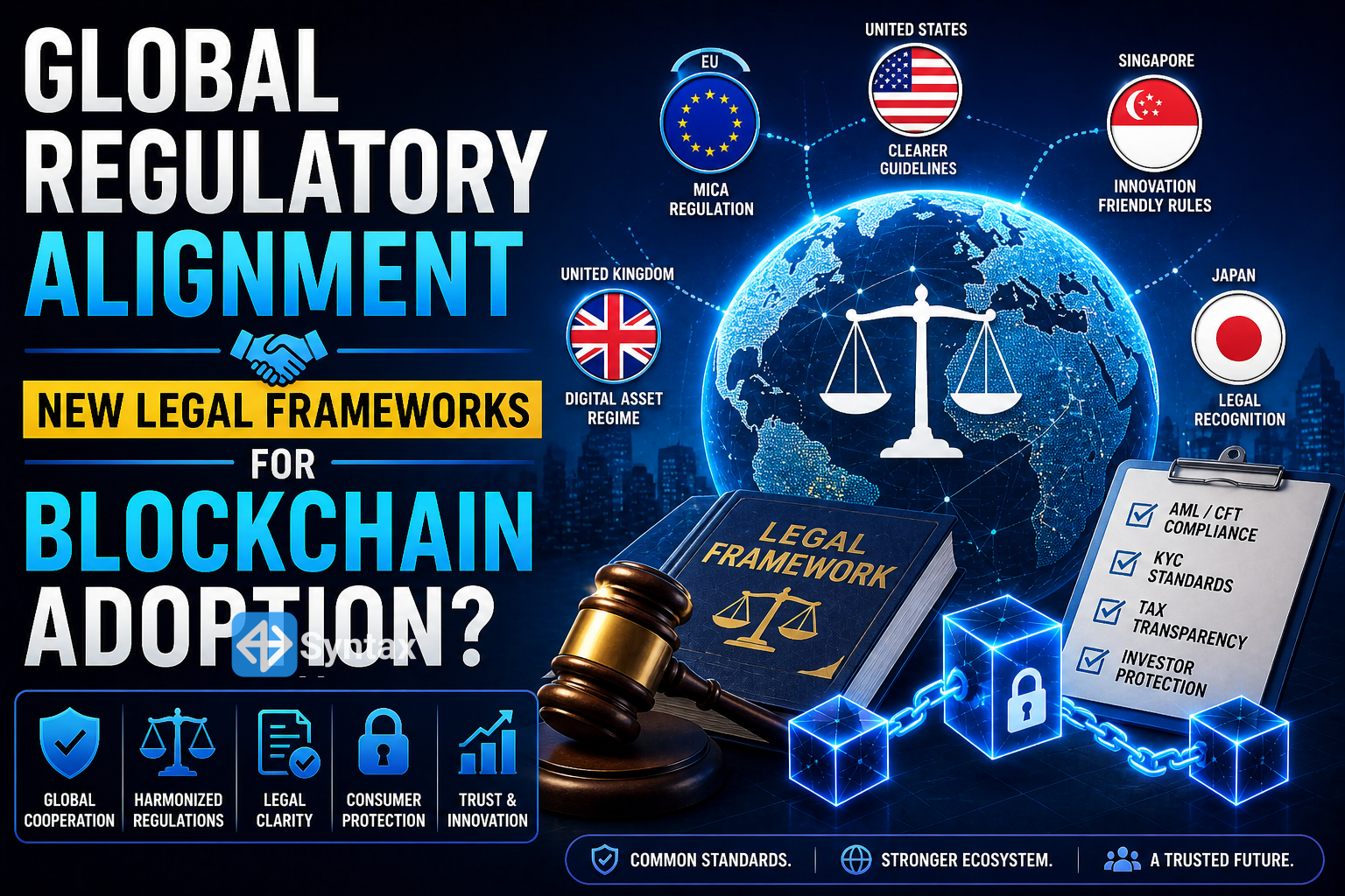 Global Regulatory Alignment – New Legal Frameworks for Blockchain Adoption? - Syntax Verse