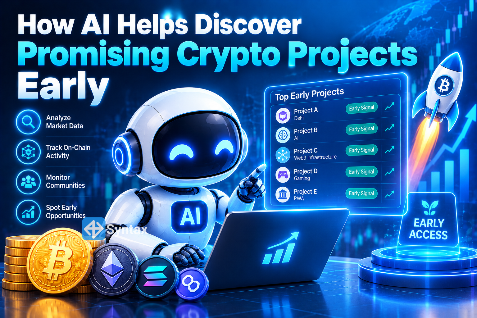 How AI Helps Discover Promising Crypto Projects Early - Syntax Verse