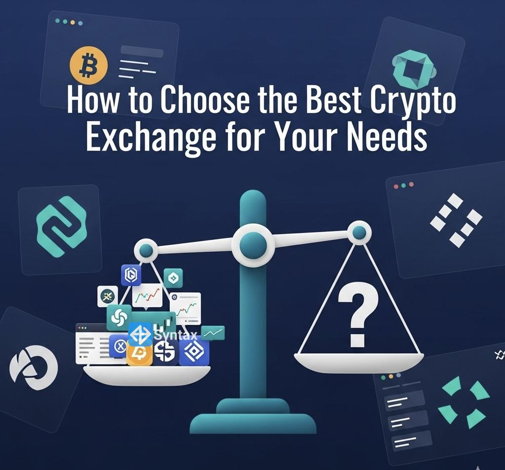 How to Choose the Best Crypto Exchange for Your Needs - Syntax Verse