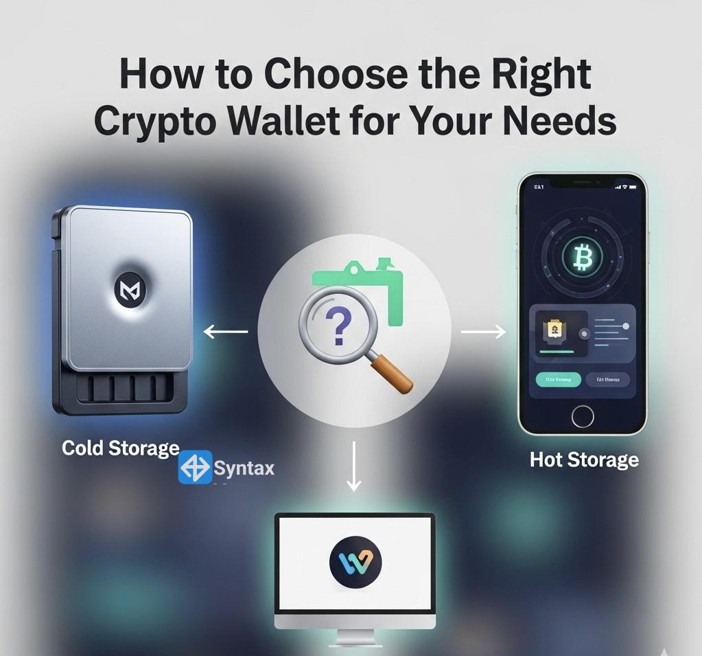 How to Choose the Right Crypto Wallet for Your Needs - Syntax Verse