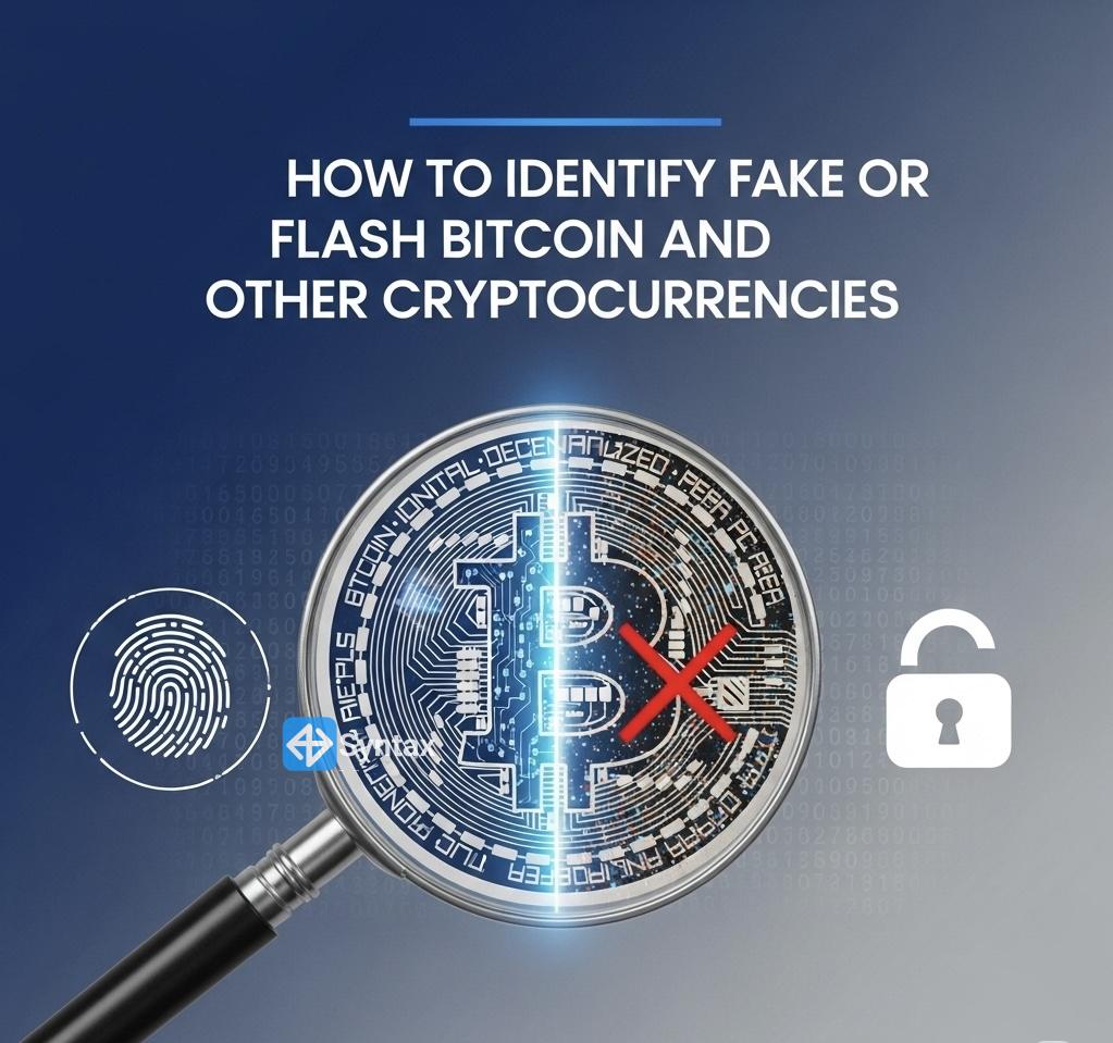 How to Identify Fake or Flash Bitcoin and Other Cryptocurrencies - Syntax Verse