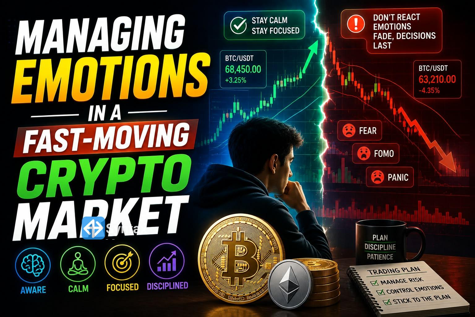 Managing Emotions in a Fast-Moving Crypto Market - Syntax Verse