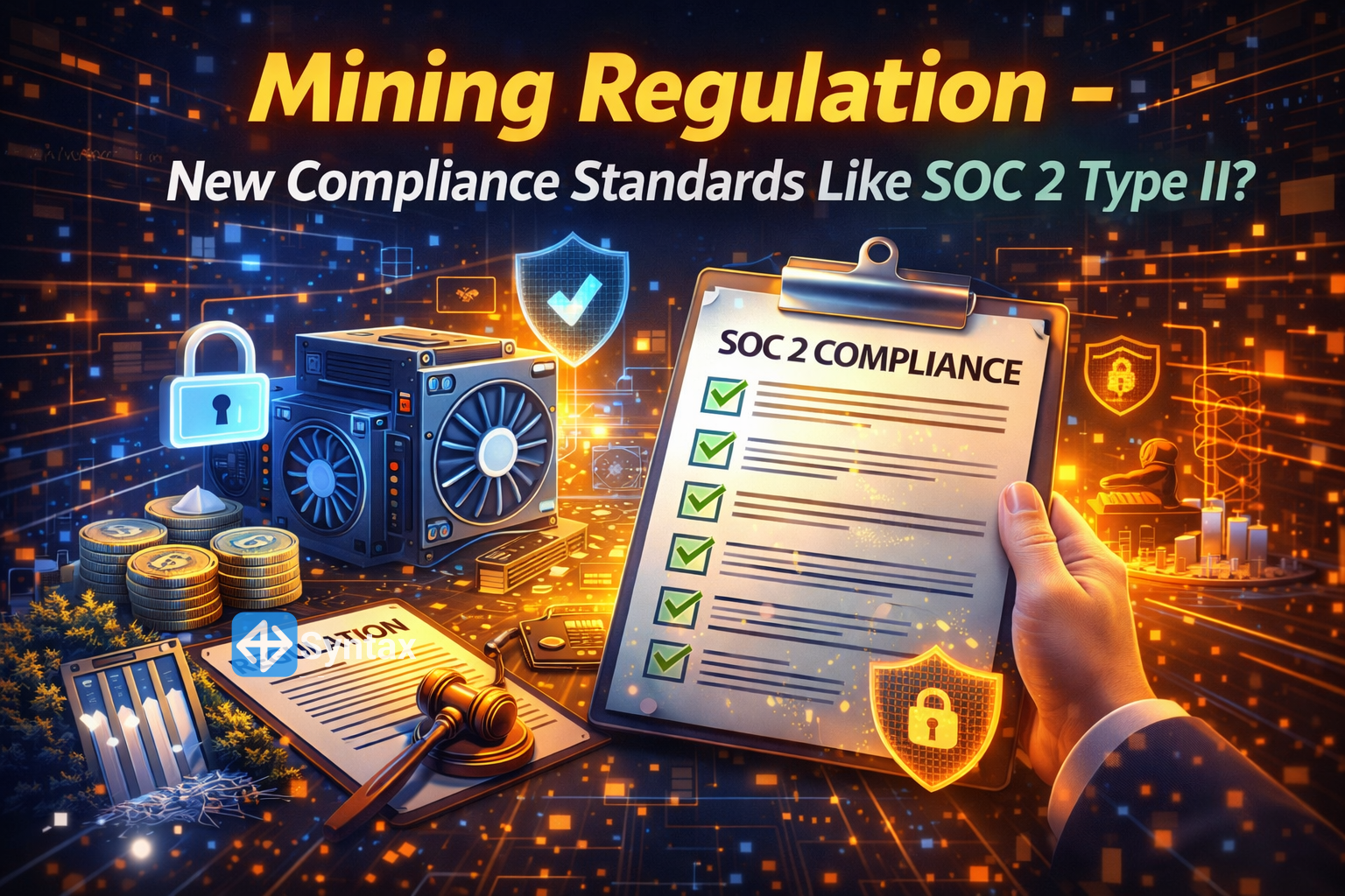 Mining Regulation – New Compliance Standards Like SOC 2 Type II? - Syntax Verse