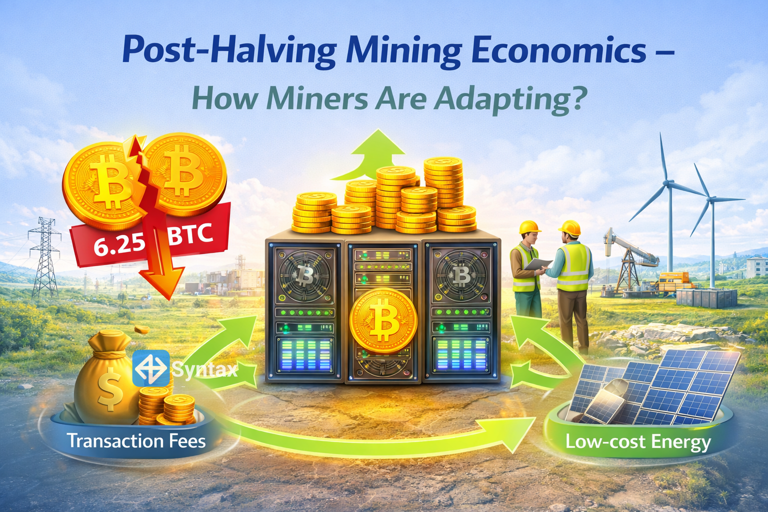 Post-Halving Mining Economics – How Miners Are Adapting? - Syntax Verse