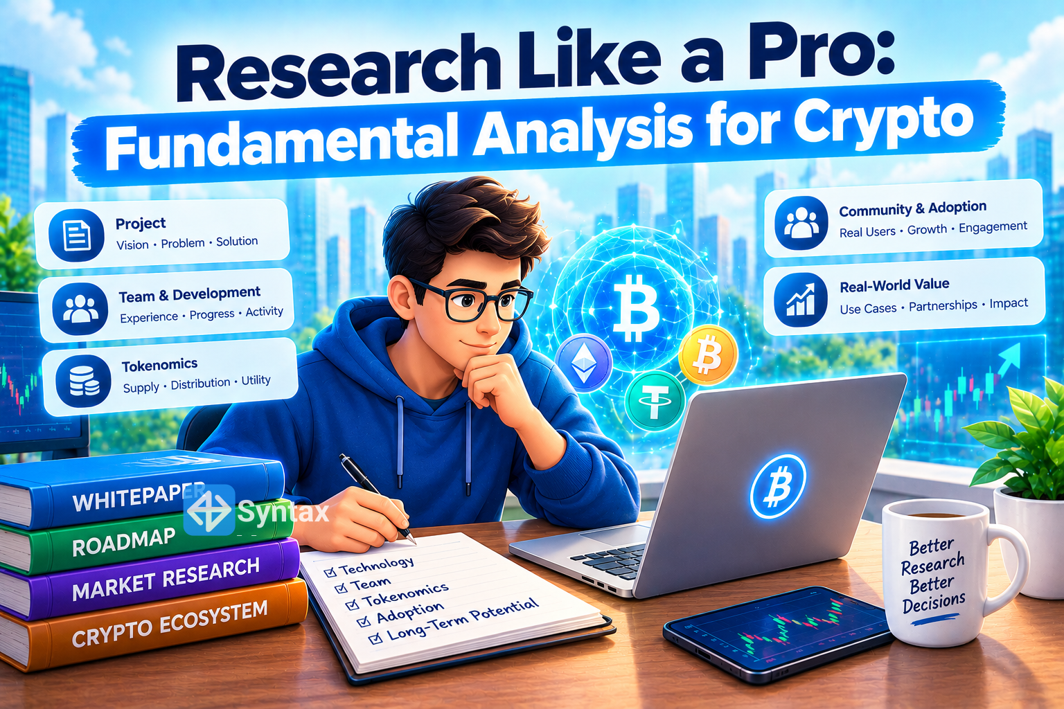 Research Like a Pro: Fundamental Analysis for Crypto - Syntax Verse