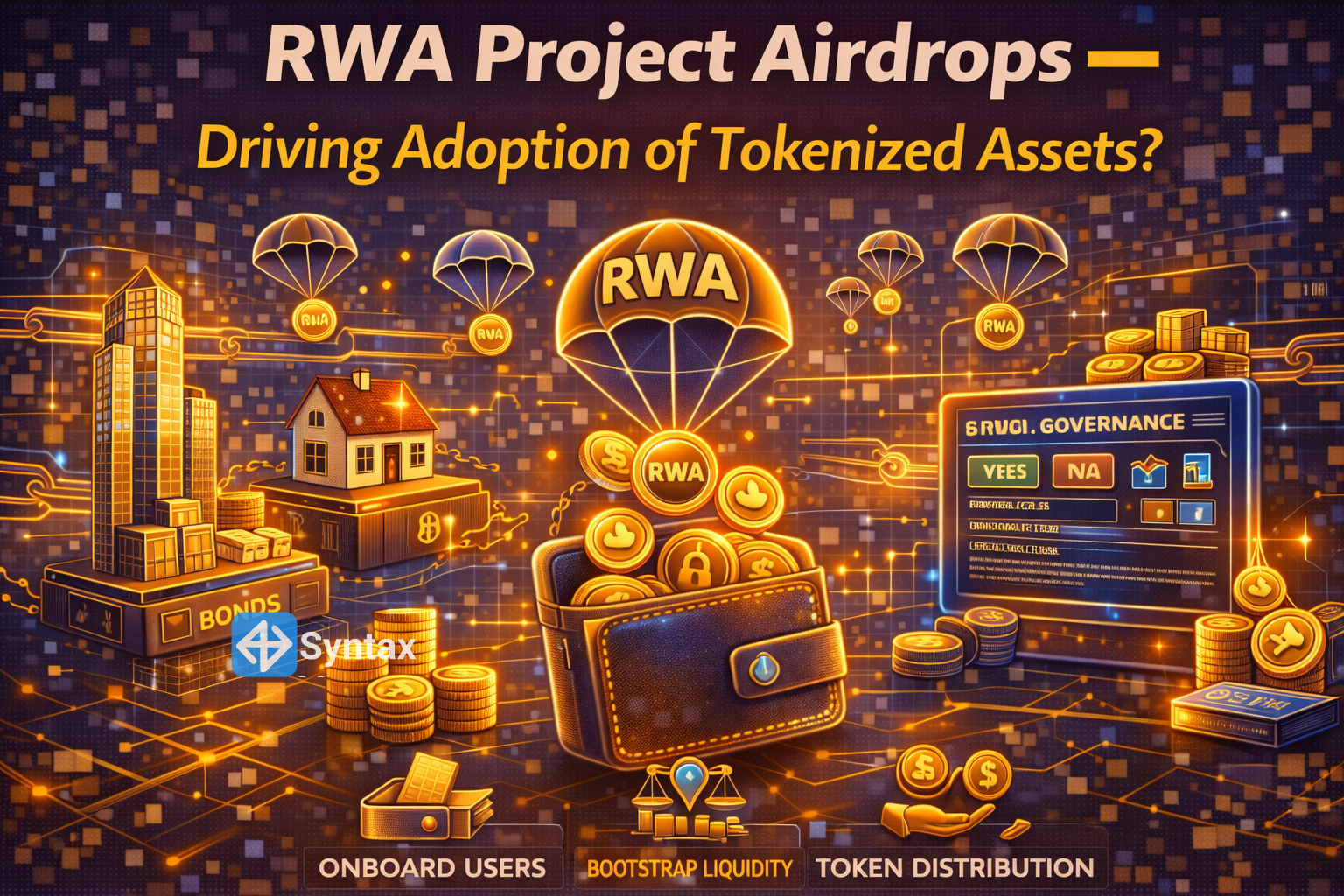 RWA Project Airdrops – Driving Adoption of Tokenized Assets? | Syntax Verse