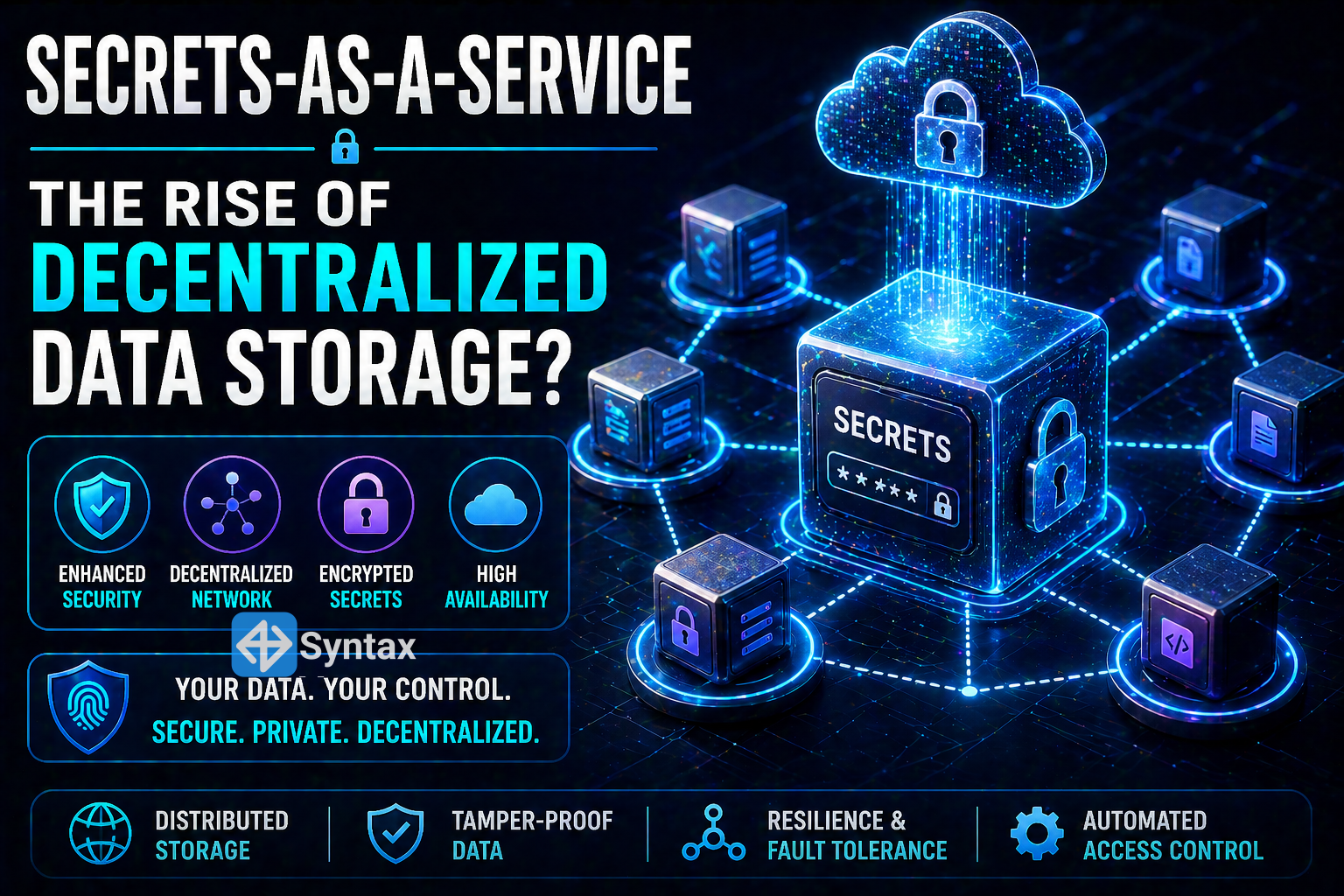 Secrets-as-a-Service – The Rise of Decentralized Data Storage? - Syntax Verse