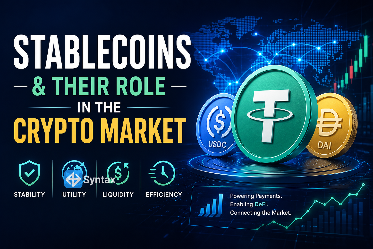 Stablecoins & Their Role in the Crypto Market - Syntax Verse