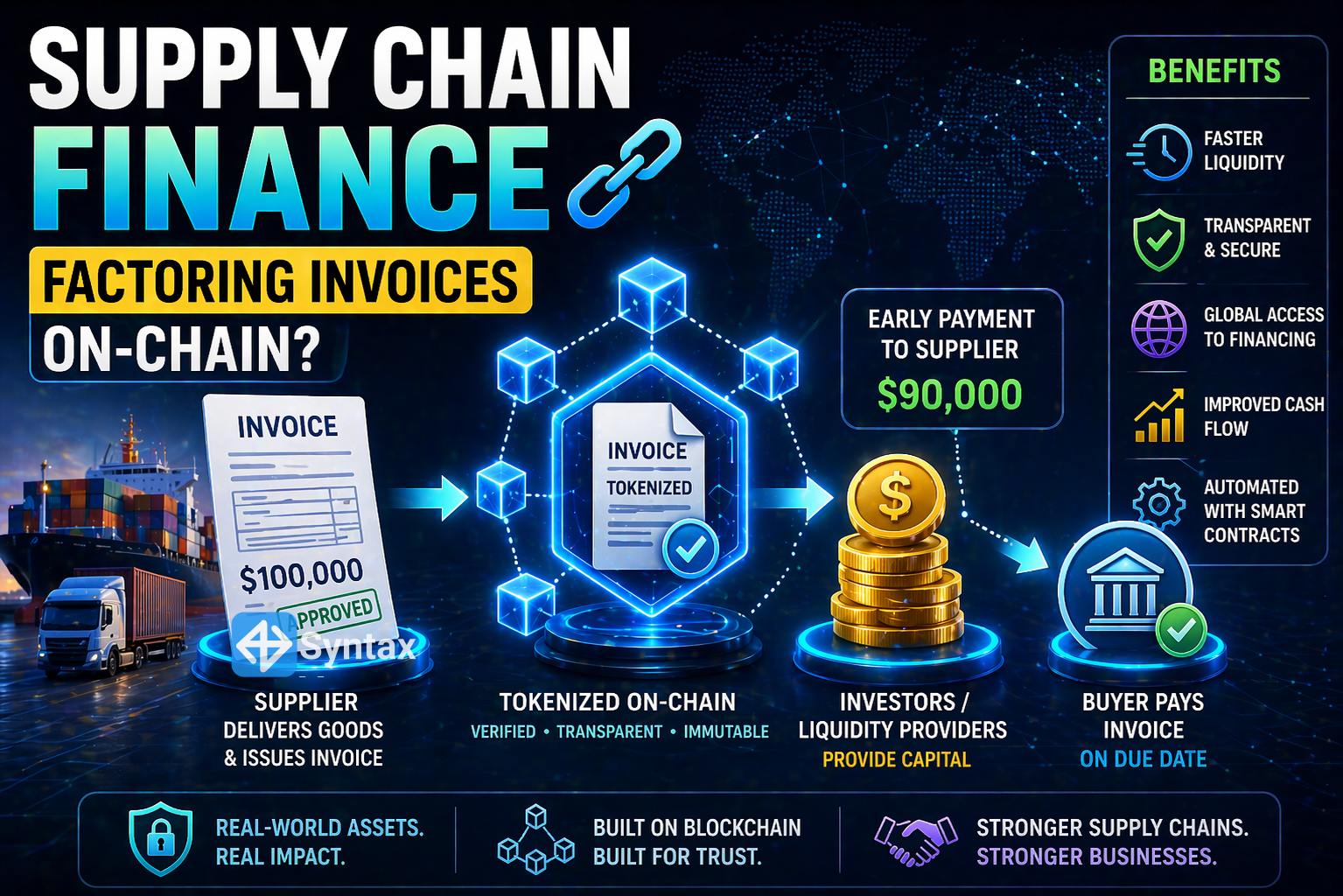 Supply Chain Finance – Factoring Invoices On-Chain? | Syntax Verse