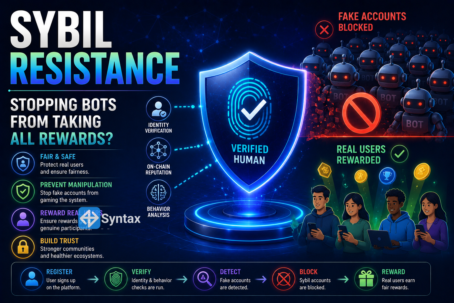 Sybil Resistance – Stopping Bots From Taking All Rewards? - Syntax Verse