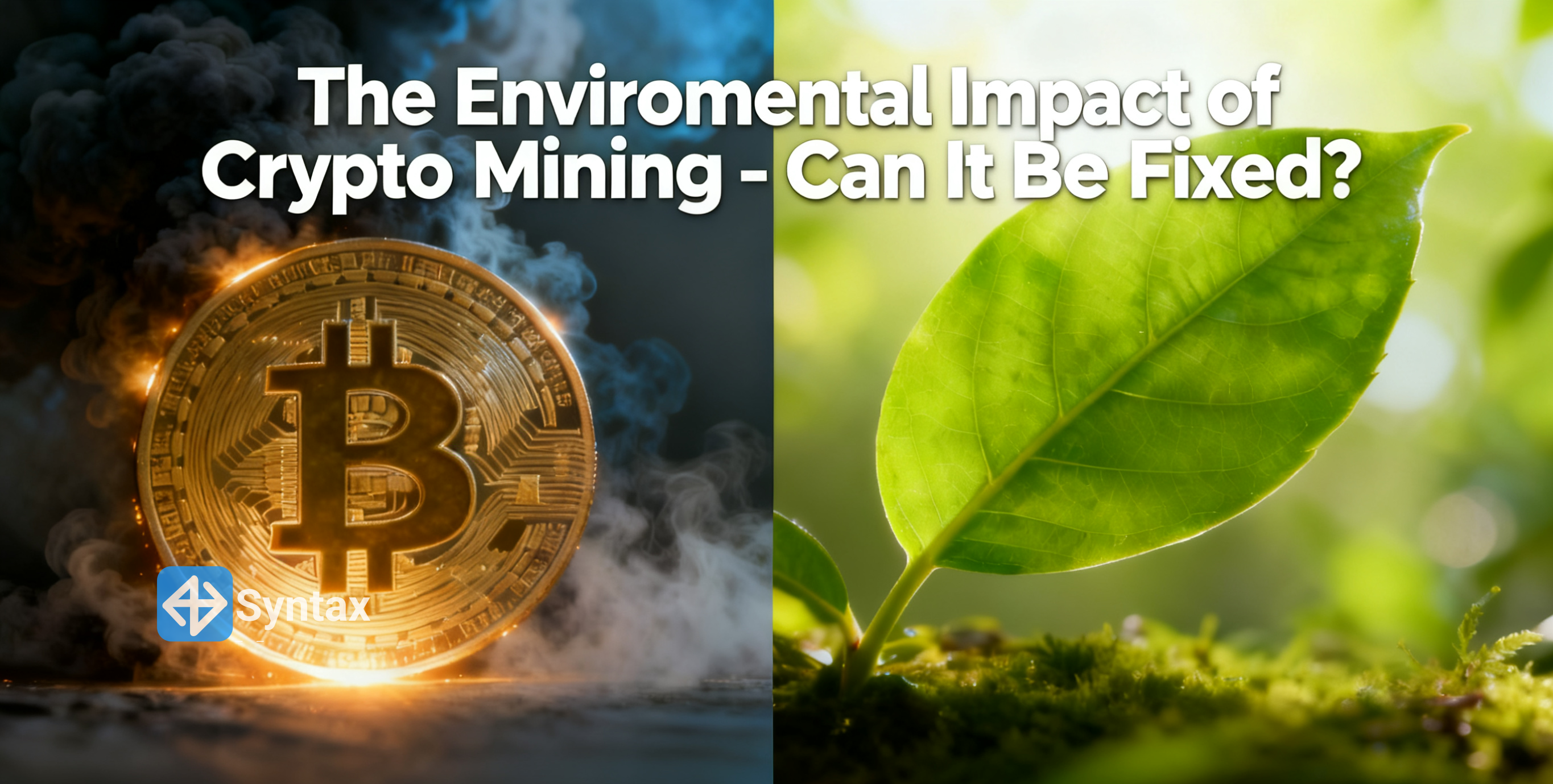 The Environmental Impact of Crypto Mining – Can It Be Fixed? - Syntax Verse