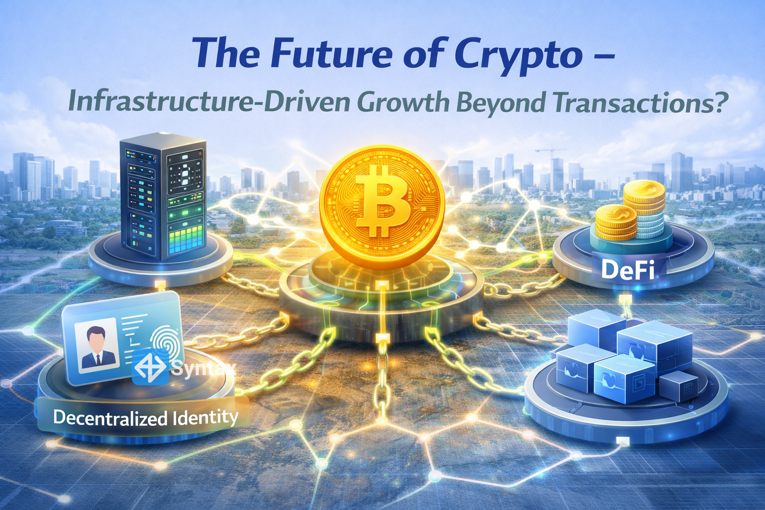 The Future of Crypto – Infrastructure-Driven Growth Beyond Transactions? - Syntax Verse