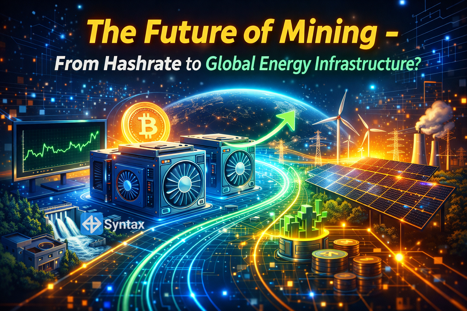 The Future of Mining – From Hashrate to Global Energy Infrastructure? - Syntax Verse