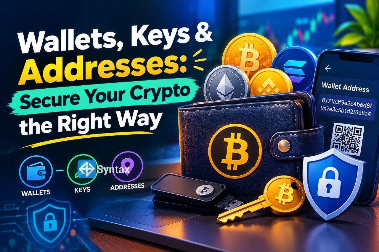 Wallets, Keys & Addresses: Secure Your Crypto the Right Way - Syntax Verse