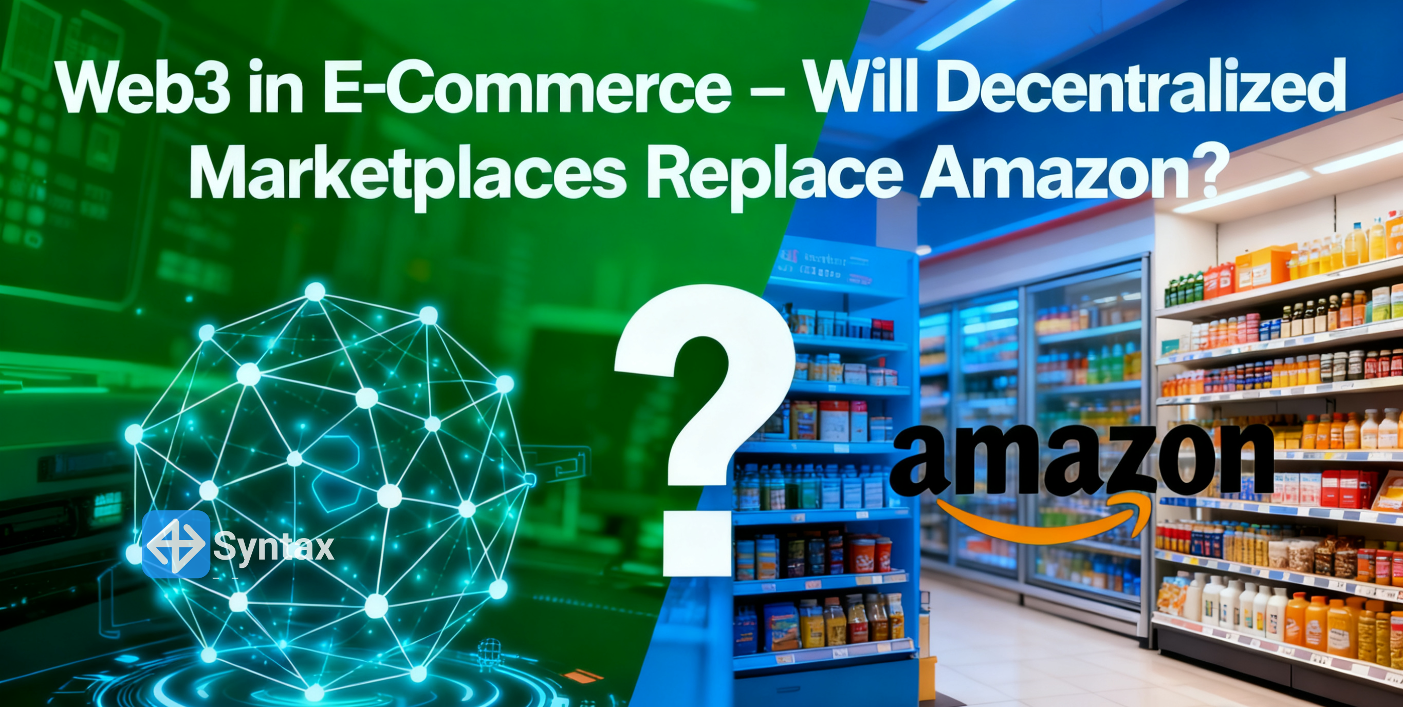 Web3 in E-Commerce – Will Decentralized Marketplaces Replace Amazon? - Syntax Verse