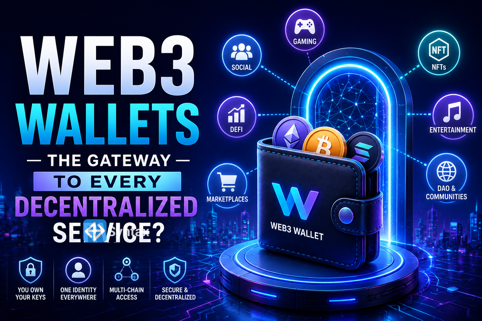 Web3 Wallets – The Gateway to Every Decentralized Service? - Syntax Verse