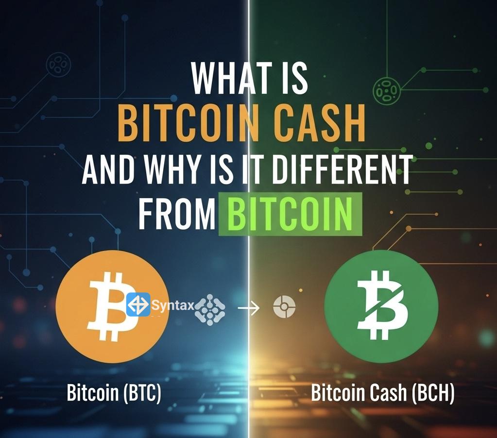 What is Bitcoin Cash and Why is it Different from Bitcoin - Syntax Verse