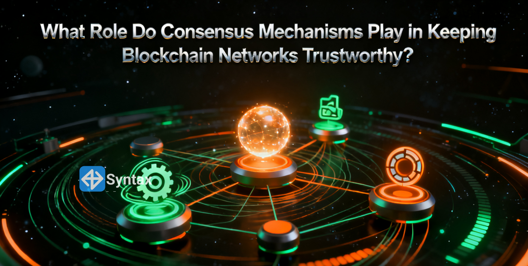 What Role Do Consensus Mechanisms Play in Keeping Blockchain Networks Trustworthy? - Syntax Verse