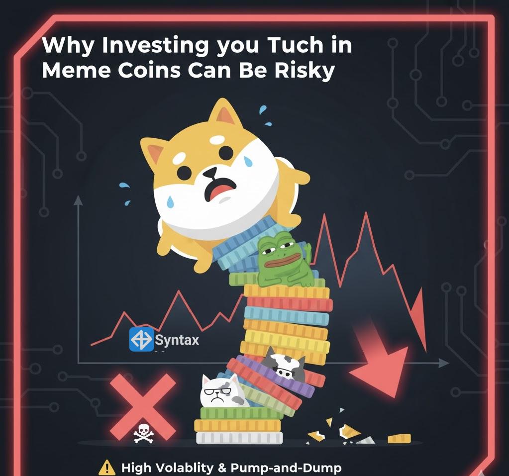 Why Investing Too Much in Meme Coins Can Be Risky - Syntax Verse