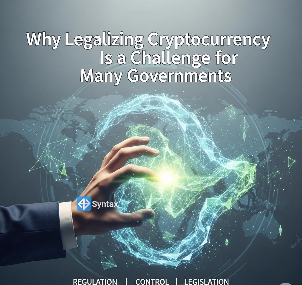 Why Legalizing Cryptocurrency Is a Challenge for Many Governments - Syntax Verse